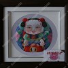 純手工刺繡工藝品中國特色禮品—荷香