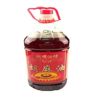 潤明油坊-胡麻油9斤裝