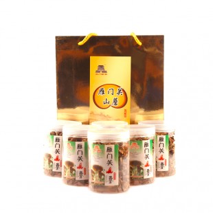 【雁門特產(chǎn)】雁門關(guān)山蘑80gx6桶裝