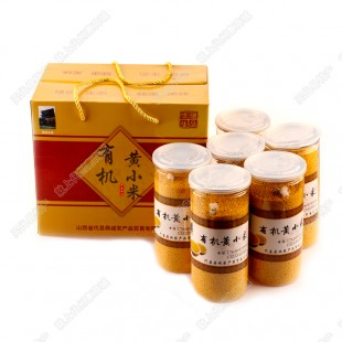 【代縣鼎誠(chéng)特產(chǎn)】農(nóng)家自產(chǎn)新米 有機(jī)黃小米