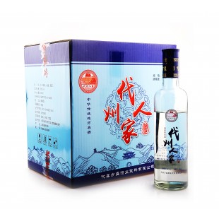 代州人家藍玻38°白酒 500ml*12瓶