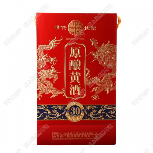 【貴喜黃酒】30年原釀黃酒2.5L 